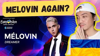 MÉLOVIN — «DREAMER» | Нацвідбір 2024 | Eurovision 2024 Ukraine REACTION