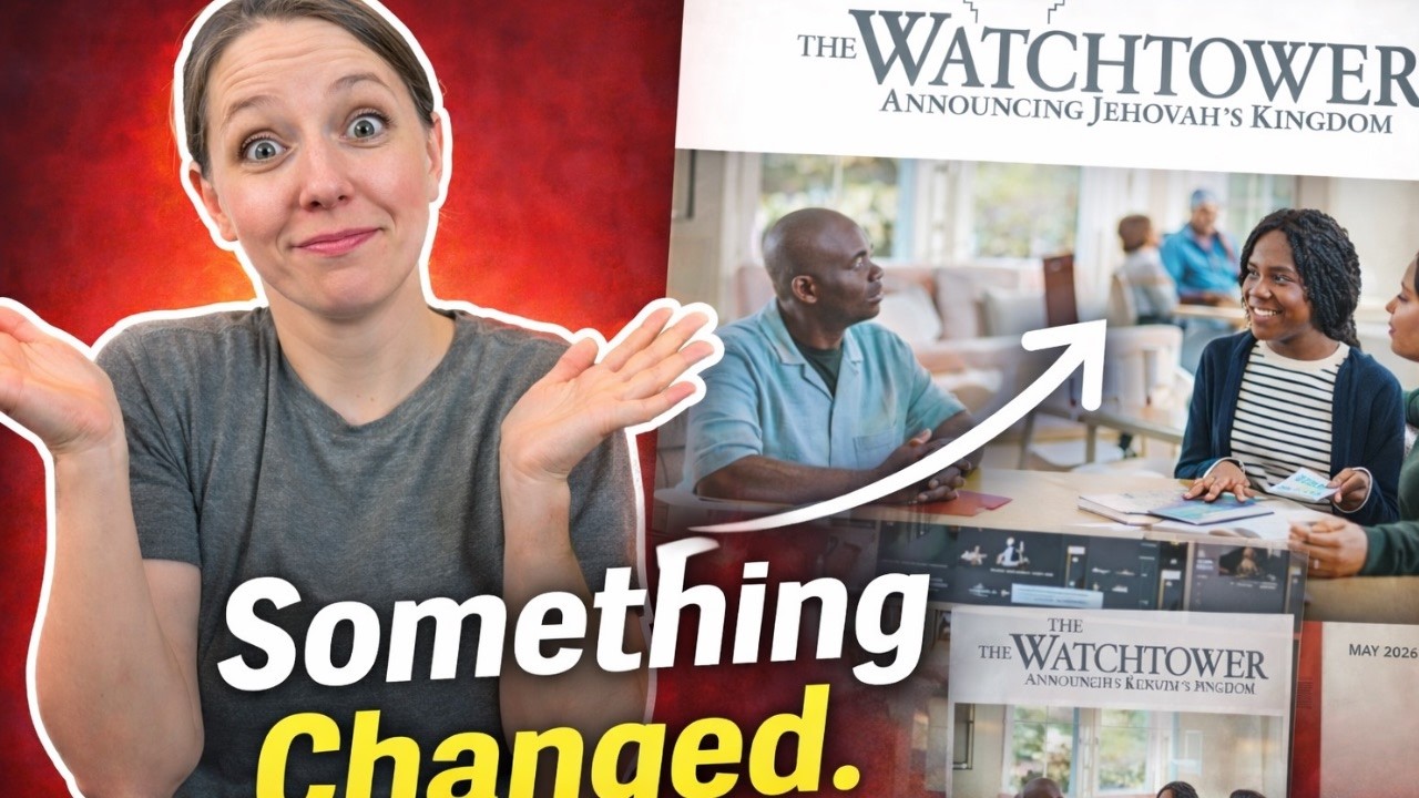 SOMETHING CHANGED IN THIS WATCHTOWER ARTICLE