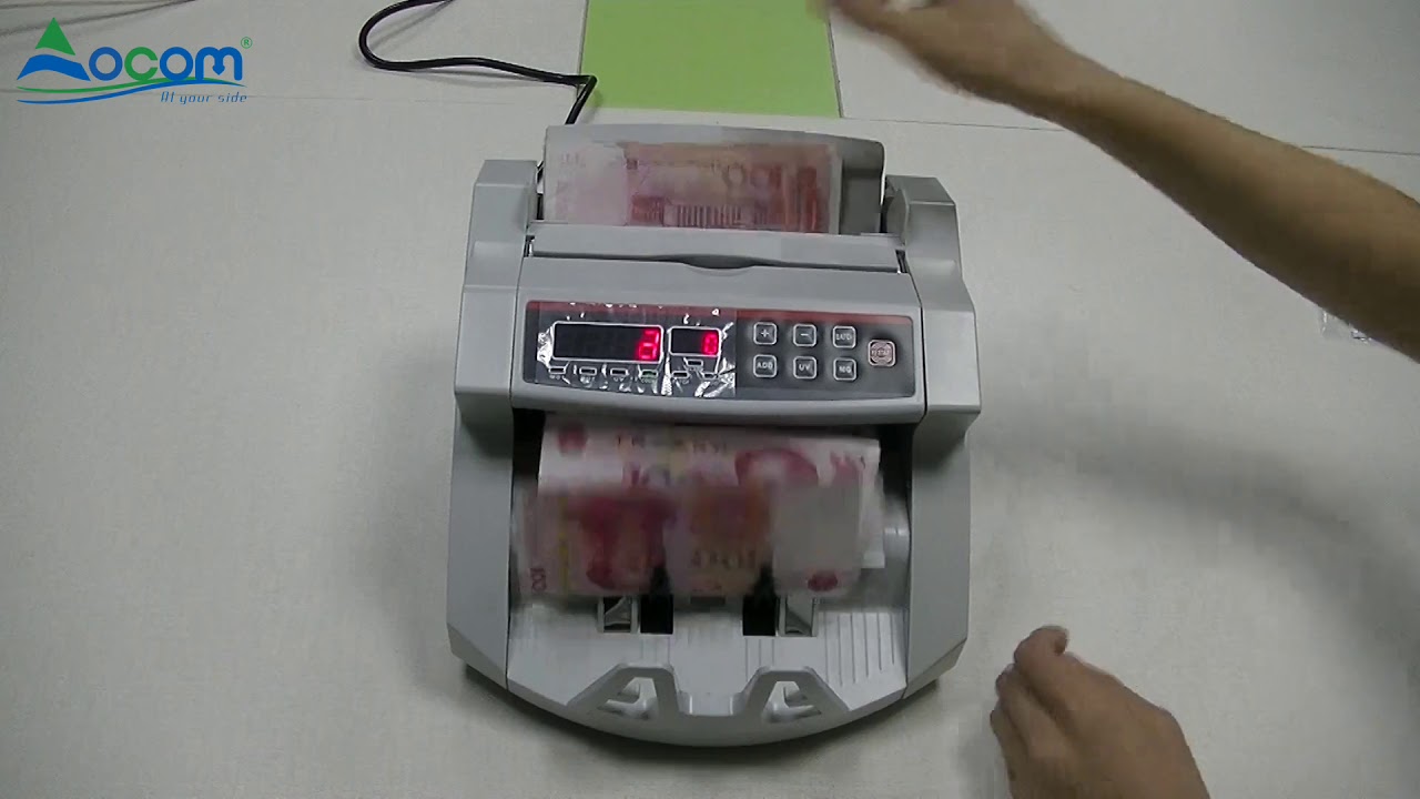 (OCBC2108) Money Counting Machine with UV MG Detection Bill counter