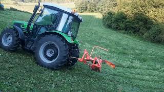 New Deutz-Fahr 4075 E...in first action