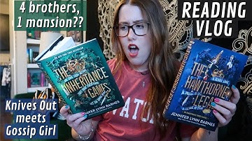 The Inheritance Games + The Hawthorne Legacy *READING VLOG*