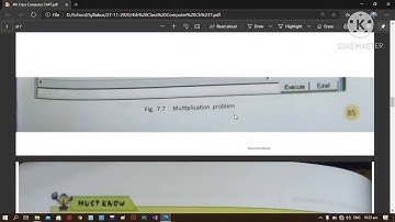 Computer Class:4 Unit#7
