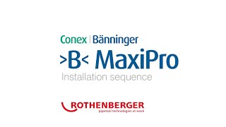 ＞B＜ MaxiPro  Installationsvideo