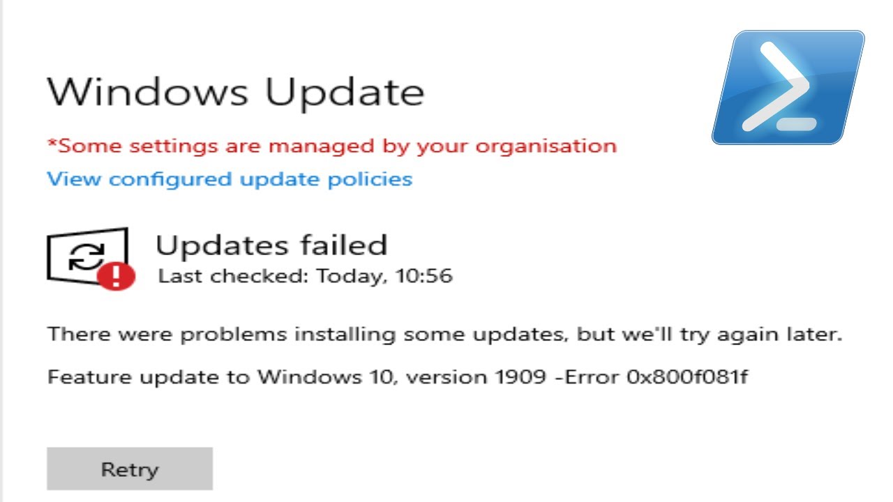 🔴 RÉPARER WINDOWS UPDATE et EXÉCUTER LES MISES A JOUR EN POWERSHELL ...