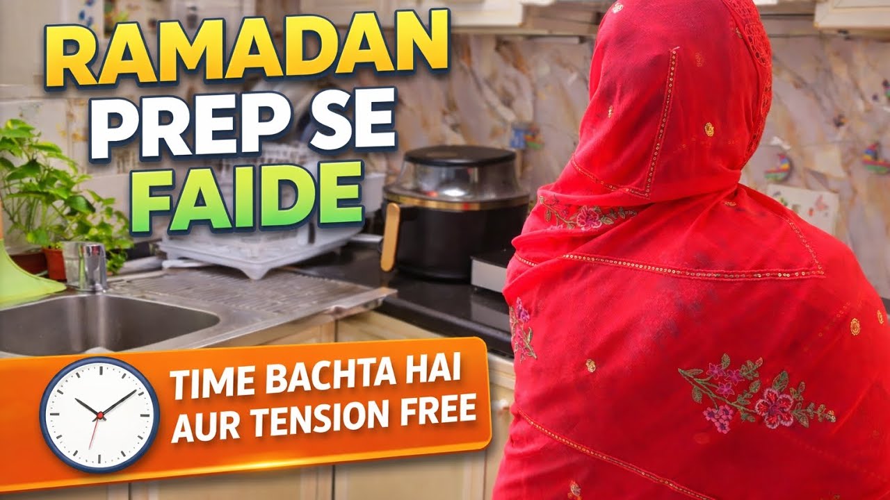 Ramadan Preparation Se Iftar & Sehri Easy | Freezer Ready Snacks | Time Saving Ramadan Kitchen Tips