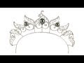 Creation of danish royal diamond tiara