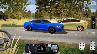 Ford Mustang GT got in Accident with Toyota Prius - Level 1-3 Peru [Driving School Sim] screenshot 4