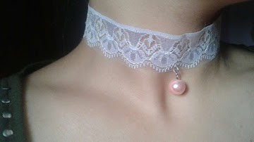 How To Simply Create Beautiful Lace Necklace - DIY Style Tutorial - Guidecentral