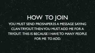 (Must Watch) PS3 Mw3 Clan Tryouts
