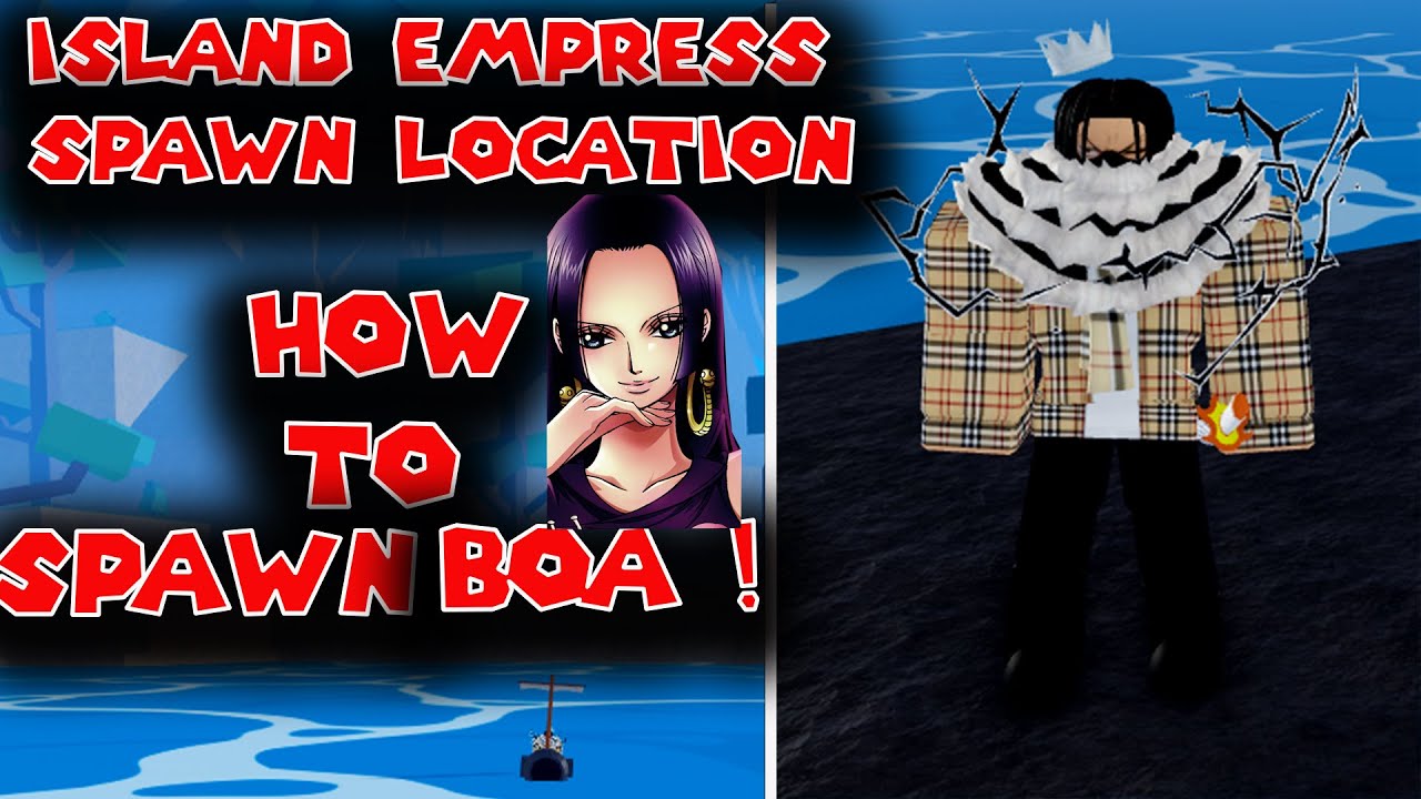 island empress location Blox fruit YouTube
