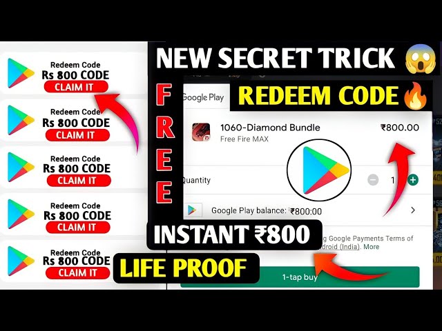 Today Free Google Play Redeem Code 100% Free - Apply Now Archives - The  Novbharat Times