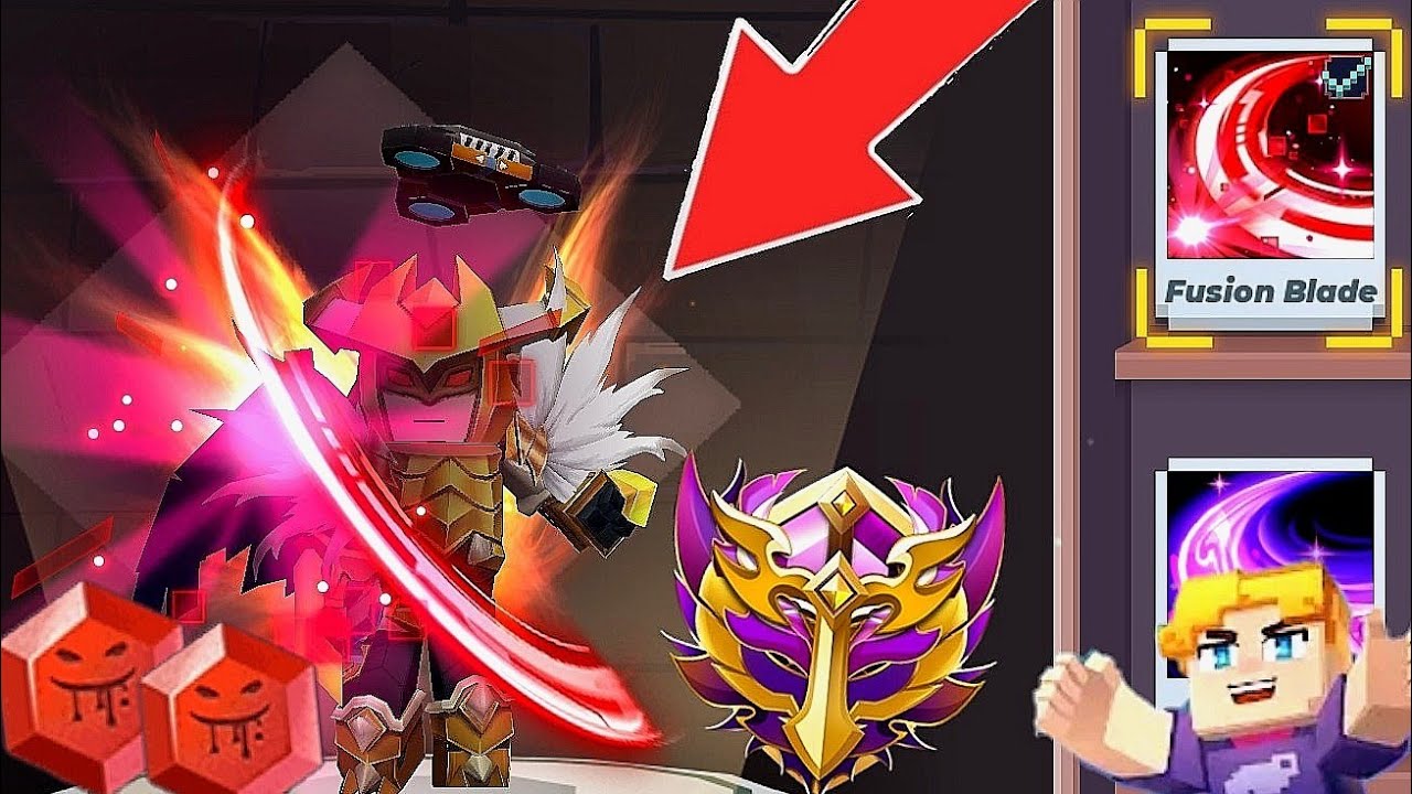 New Free Sword Effect In Horn 23 In BlockmanGo BedWars | blockman go ...
