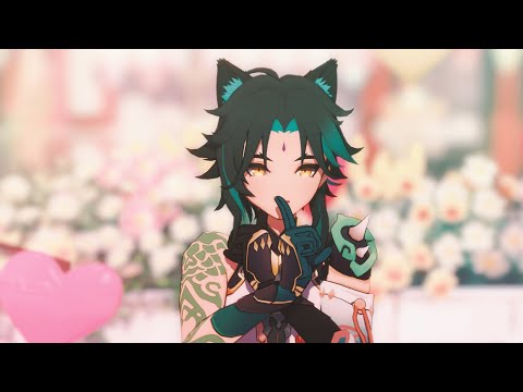 【原神 Genshin Impact MMD】Communication【Xiao】+ Camera DL/カメラ配布