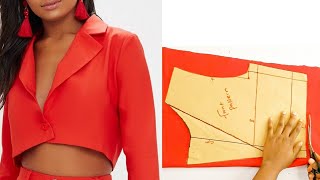 How To Cut and Sew a Notch Collar Jacket