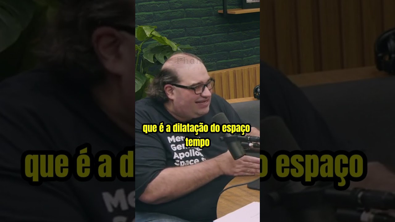 🚀Sérgio sacani explicando como funciona a dilatação do tempo #ciencia #edição #editor #astronomia
