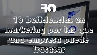 Los 10 pecados capitales del marketing - ¿Cometes alguno de estos errores?