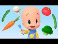 Vegetable song  cleo and cuquin nursery rhymes for kids