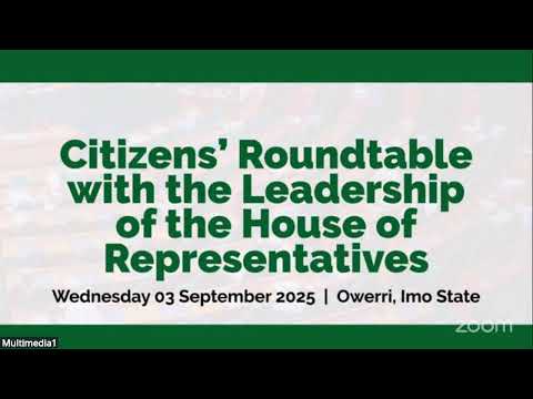 South Region | Citizen's Roundtable with the Leadership of the House of Representatives