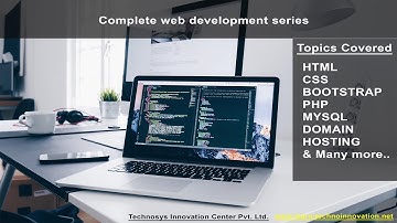 Complete Web Development | Nepali | HTML, CSS, BOOTSTRAP, PHOTOSHOP, PHP, MYSQL, DOMAIN & HOSTING