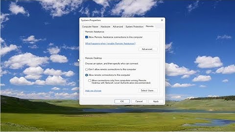How To Enable Network Level Authentication In Windows 11/10 [Tutorial]