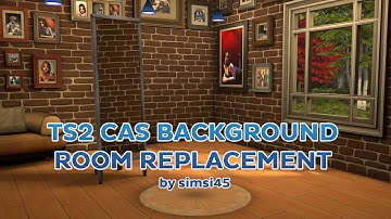 TS2 CAS Background Room Mod