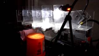 Ohio Gold Prospecting New Diy Underflow Gold Sluice Build Round 2 Test Case 1 Jan. 2016