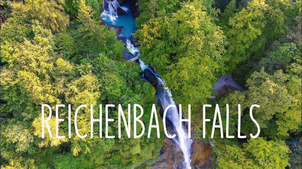 Reichenbach Falls, Switzerland - 4K Drone Video - YouTube