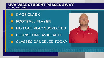 UVA Wise football player found dead, foul play not suspected