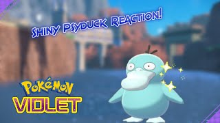 Shiny Psyduck Reaction! Pokemon Scarlet\/Violet Stream Highlight