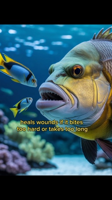 The Ocean’s Most Dangerous Job: The Cleaner Fish’s Tragic Life#CleanerFish #WildTruthsUncovered