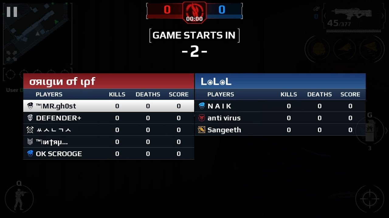ORIGIN OF IPF vs LOLOL, MC5 SQUAD BATTLE, FAIR MATCH, CONSTRUCTION SITE