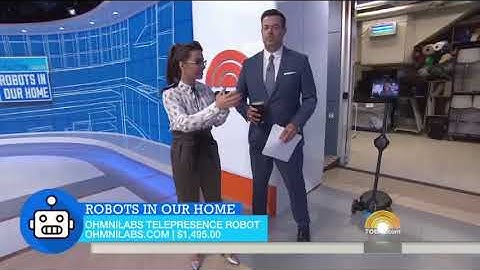 Ohmni Telepresence Robot Featured on the Today Show