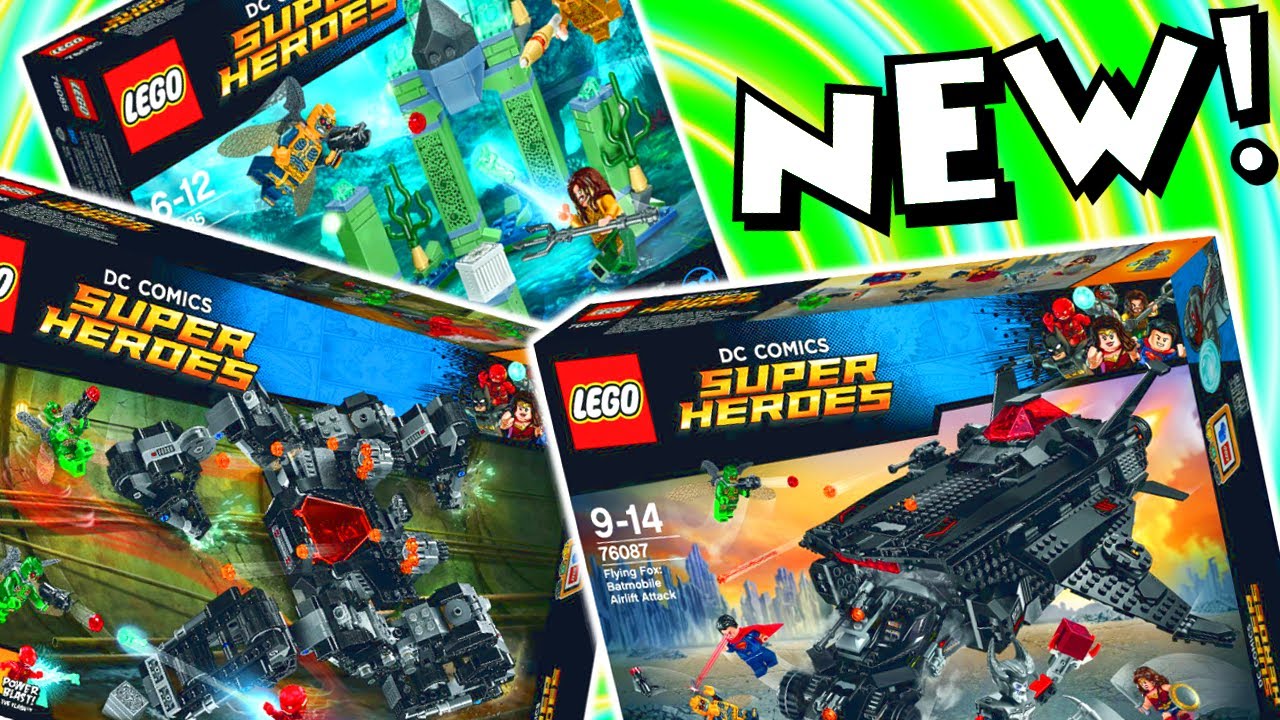 Thoughts on NEW LEGO Justice League Official Set Pictures Released ????