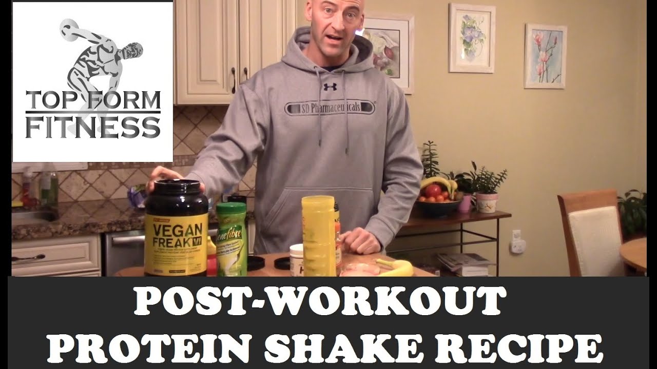 How to Healthy Post Workout Protein Shake Recipe for Sweet Gains YouTube