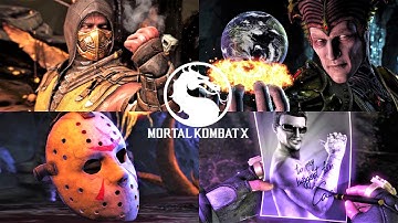 Mortal Kombat X - All Character Victory Poses (4K 60FPS)