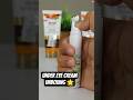 Unboxing the New Green Tea Under Eye Cream 🌟 | Dark Circles Cream ☺️ #skincare #facecream #cream