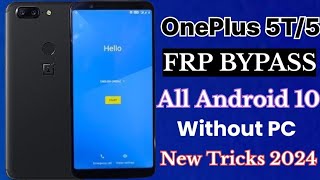 ONPLUS 5T/ONPLUS 5 Google || FRP BYPASS || Without PC New Trick 2024