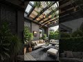Roatop terrace design Ideas #interiordesign #3ddesign #terracedesign #home