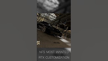 NFS MW RTX Customization #needforspeed #nfsmostwanted #rtxremix