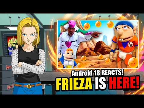 Android 18 Reacts To Jeffy Ball Z Ep 3 (Frieza Appears?!)