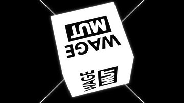 3D Animated Cube Logo WAGEMUT in After Effects 2020