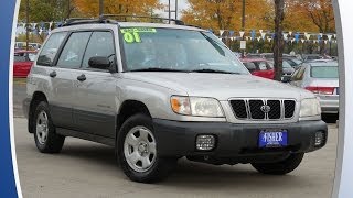 2001 Subaru Forester L silver | $6,900* | Boulder, Colorado | Fisher Auto (Stock #135919B)