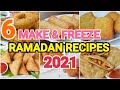 6 MAKE & FREEZE RAMADAN RECIPES 2021 by (YES I CAN COOK)