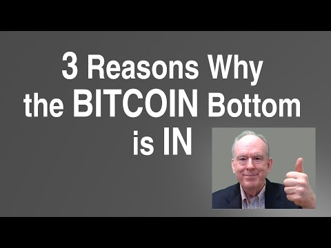 3 Reasons Why the BITCOIN Bottom is IN