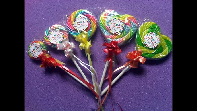 Cara Membuat Candy Lollipop Permen Lollipop Cara Mudah Membuat Permen Lollipop Youtube