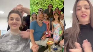 Hande Ercel Went Into Beauty Salon For Big Event Kerem Bursin Reunion With Family