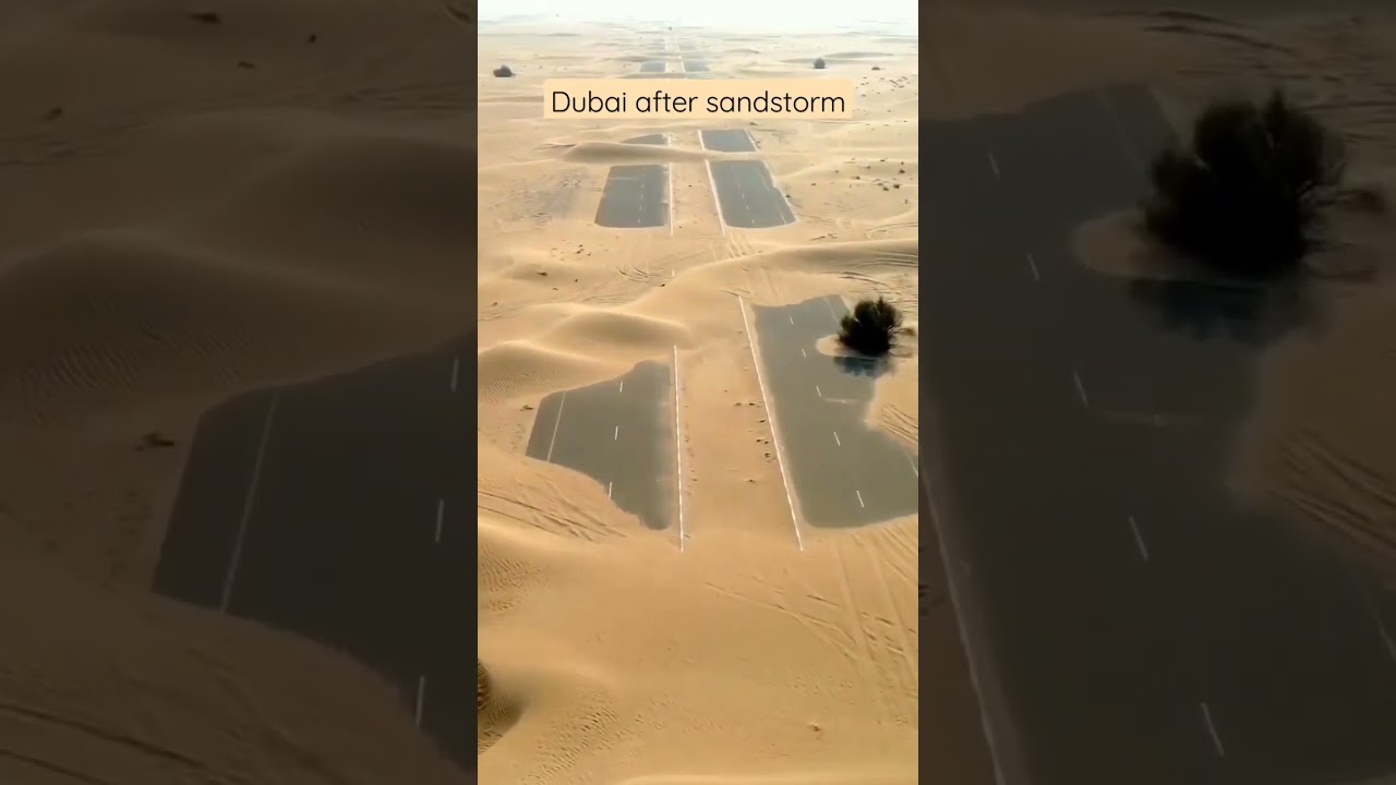 Dubai after sandstorm