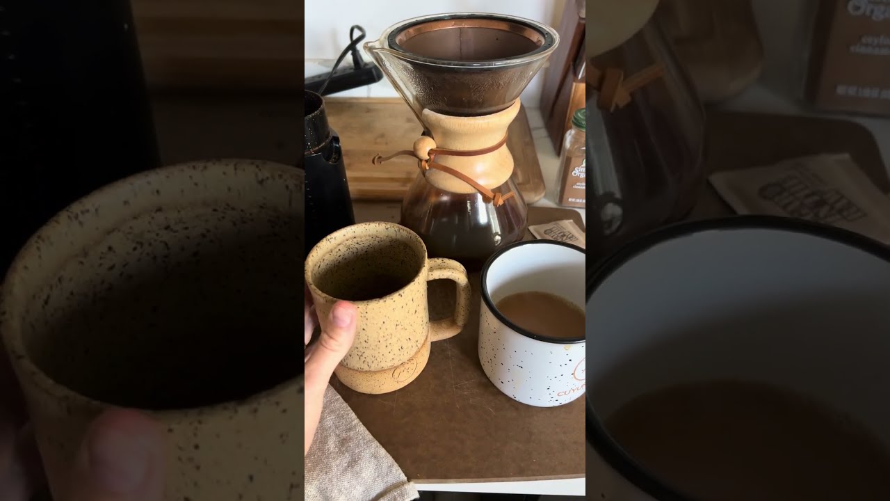 Make the perfect pour over coffee in your cabin at Tofte Trails