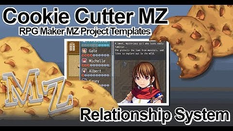 [RPG Maker MZ] Cookie Cutter MZ - Relationship System