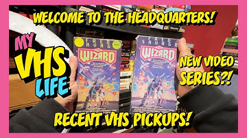 my vhs life // 001: recent vhs pickups, recorded from tv tapes